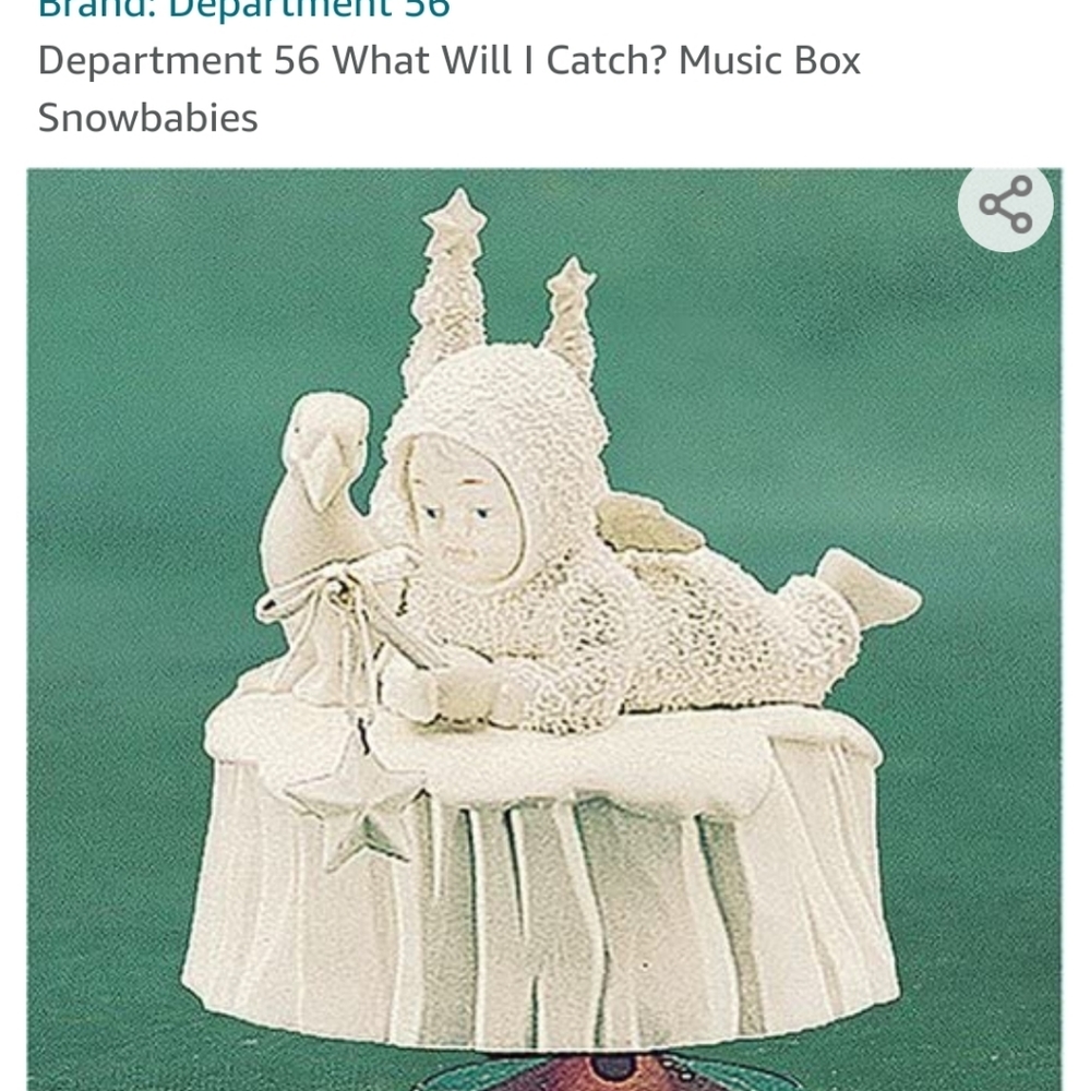 Dept 56 Snowbabies What Will I Catch